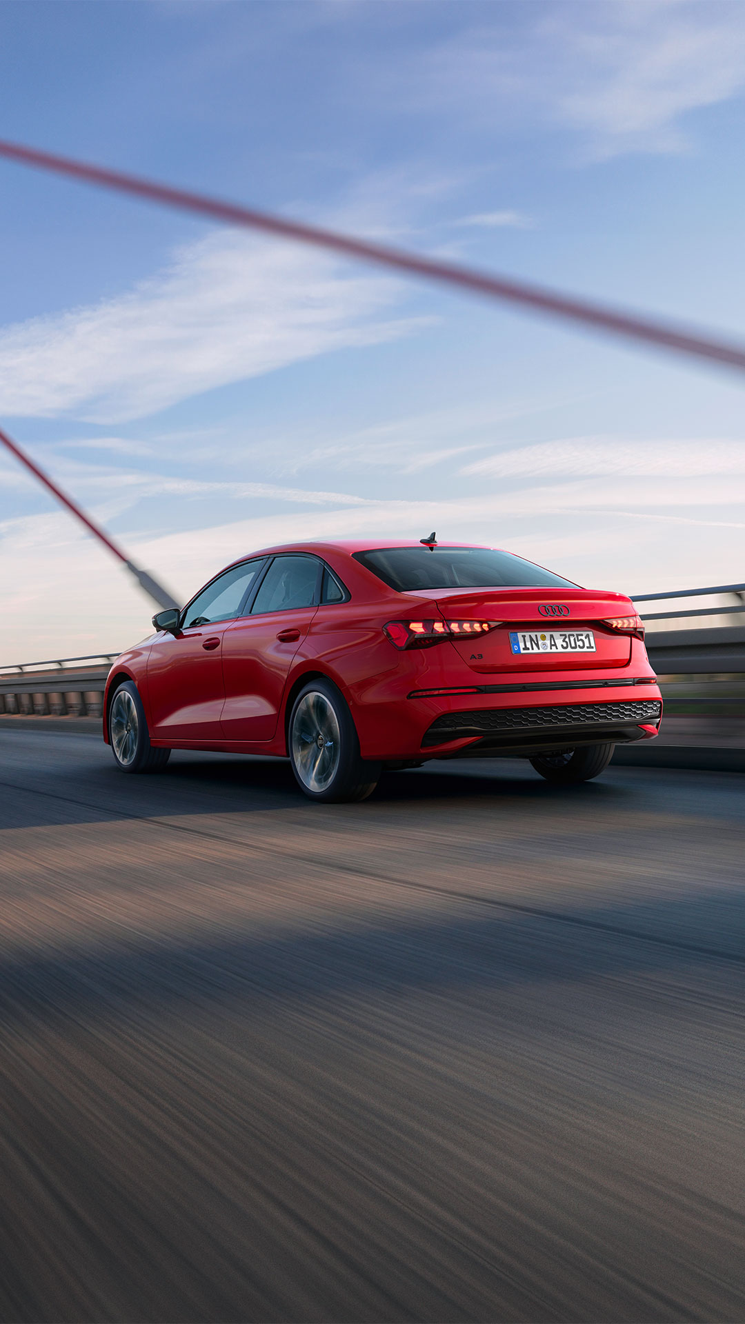 Foto de un Audi A3 Sedan. 