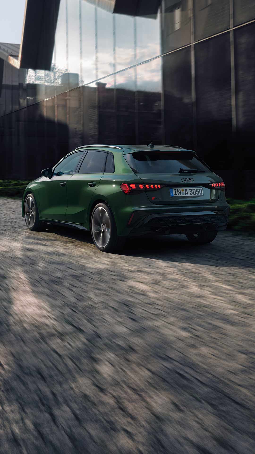 Foto de un Audi A3 Sportback. 