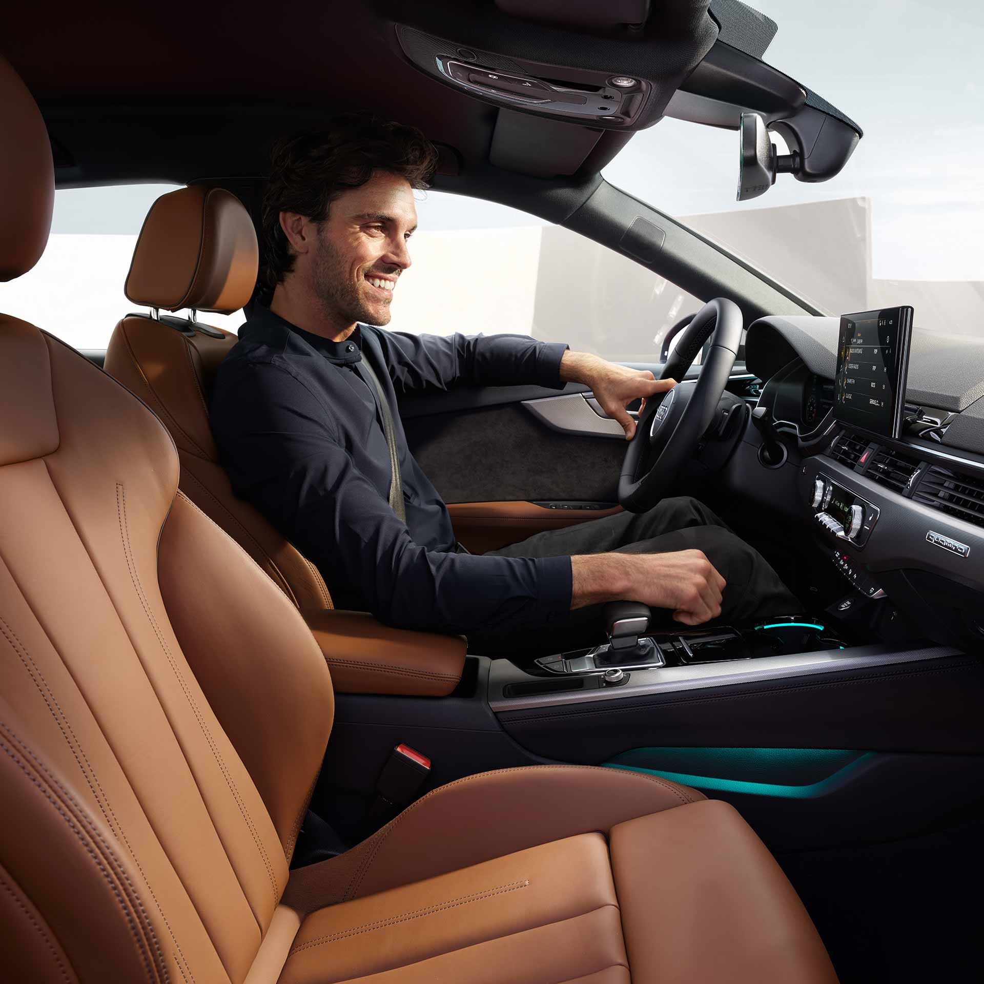 Man in the A4 Sedan