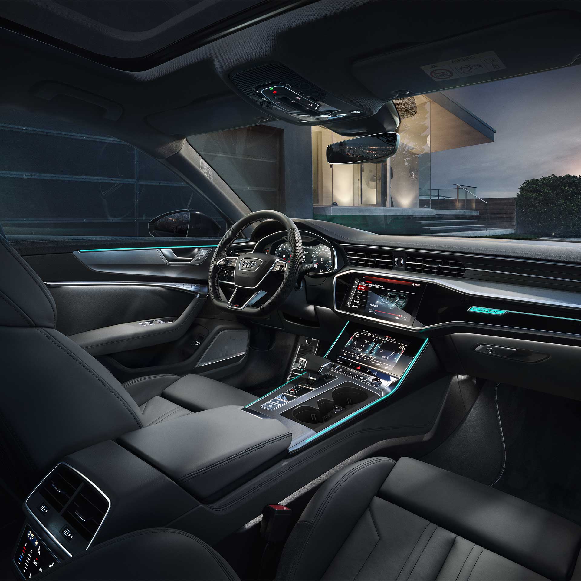 Nota: La imagen es del Audi A6 Avant.
