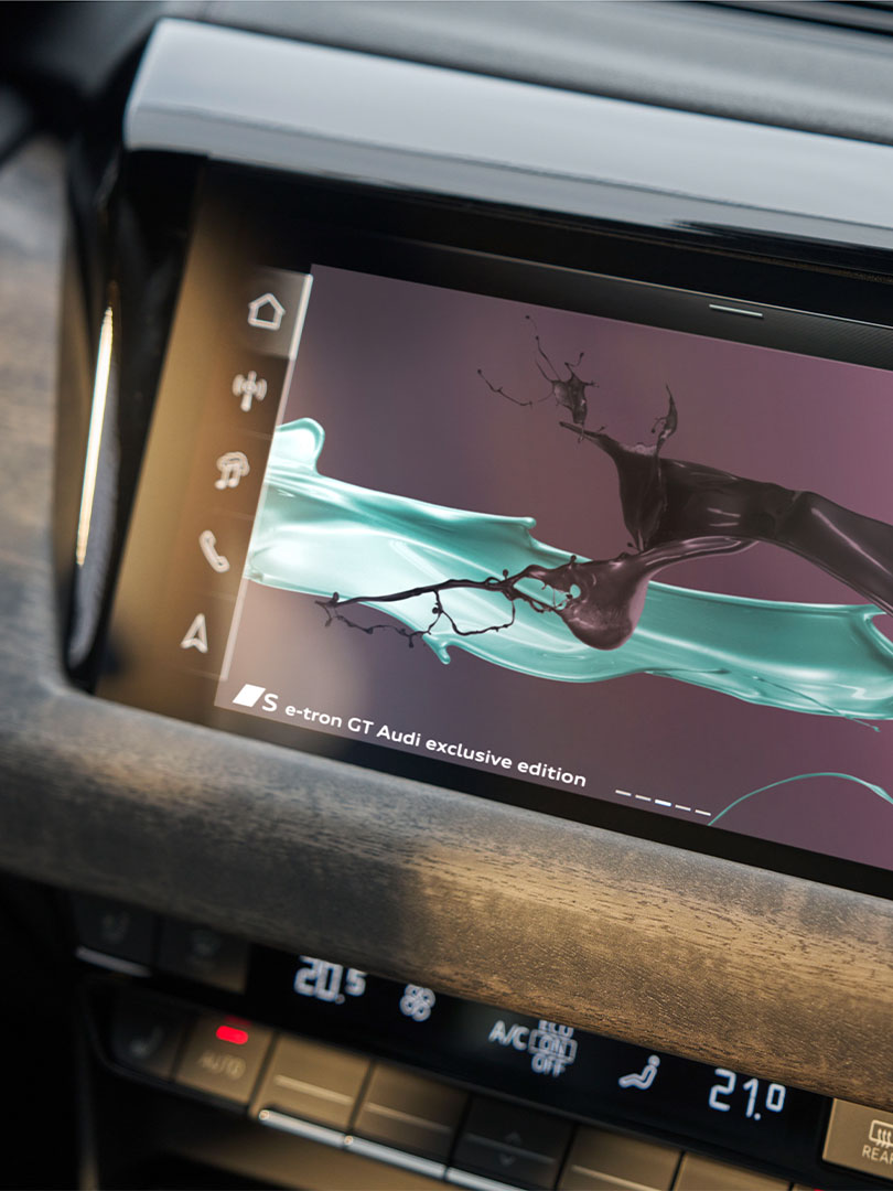 Audi exclusive edition Display