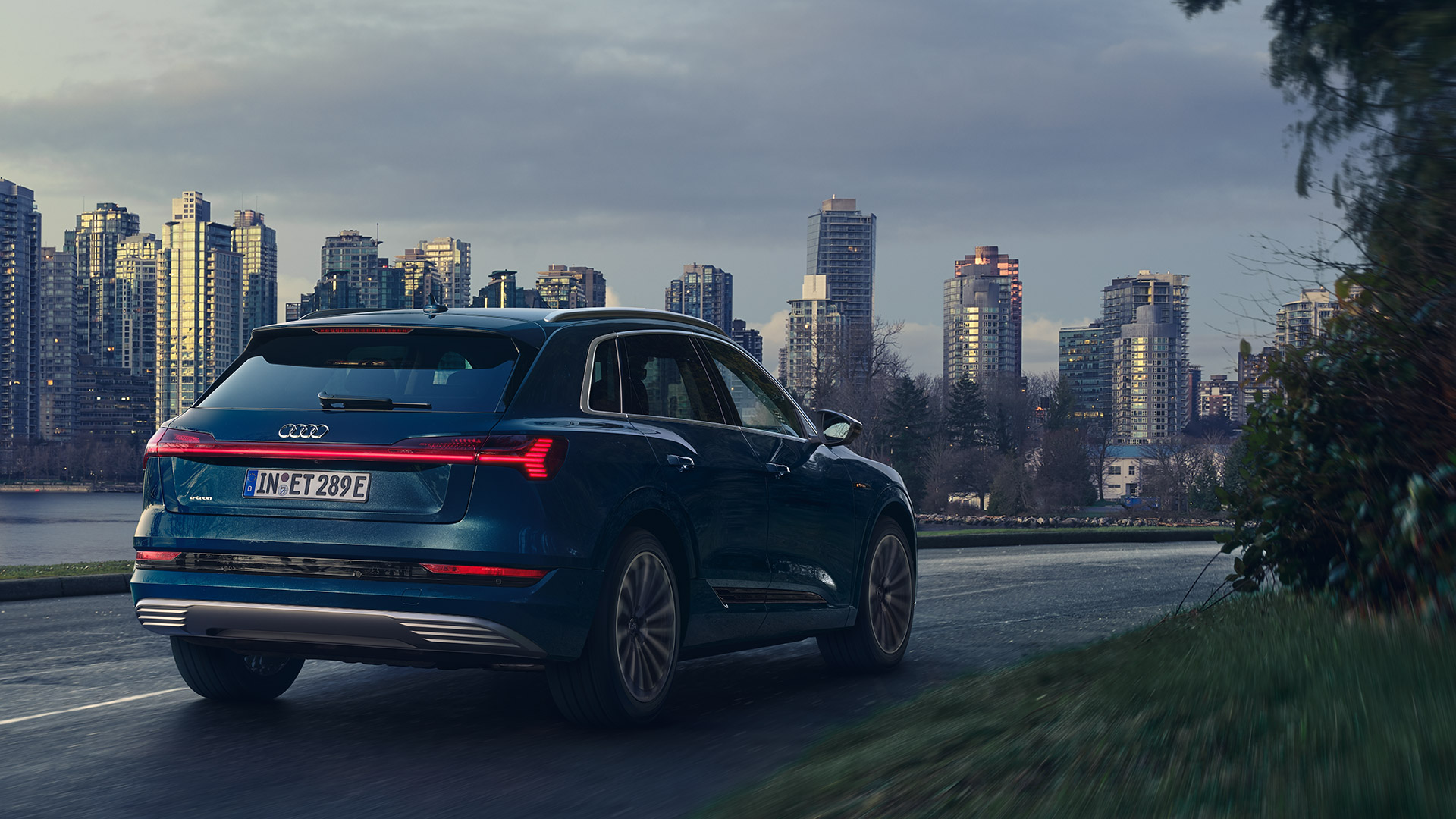 Audi e-tron Heck