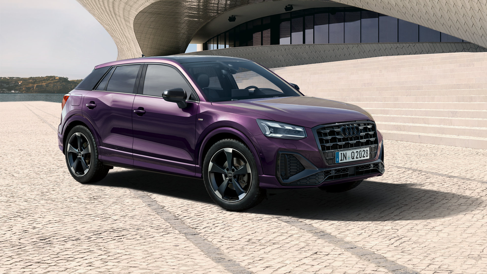 Audi Q2 mit Audi exclusive Lack