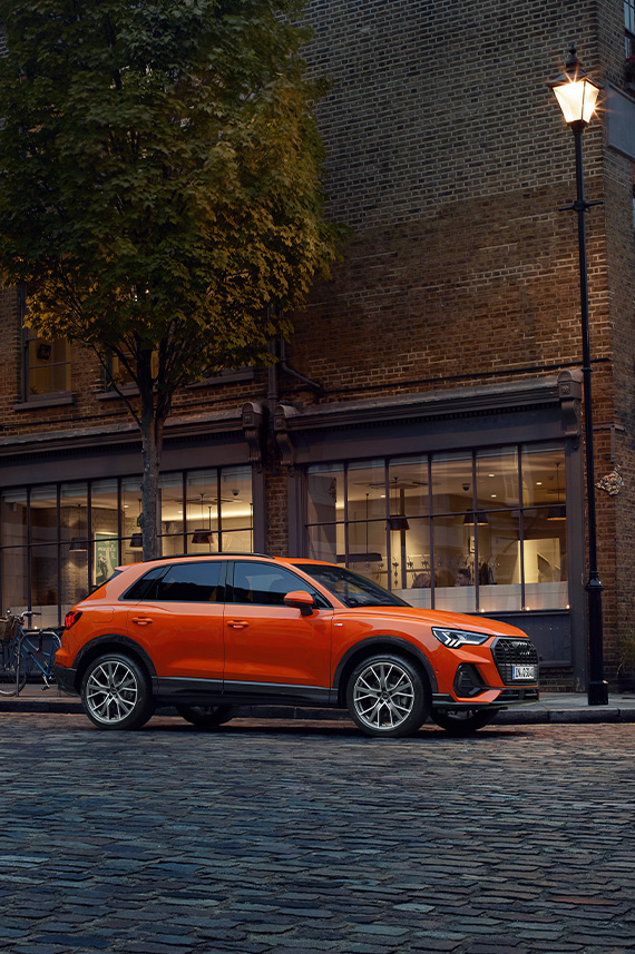Audi Q3 Seitenansicht