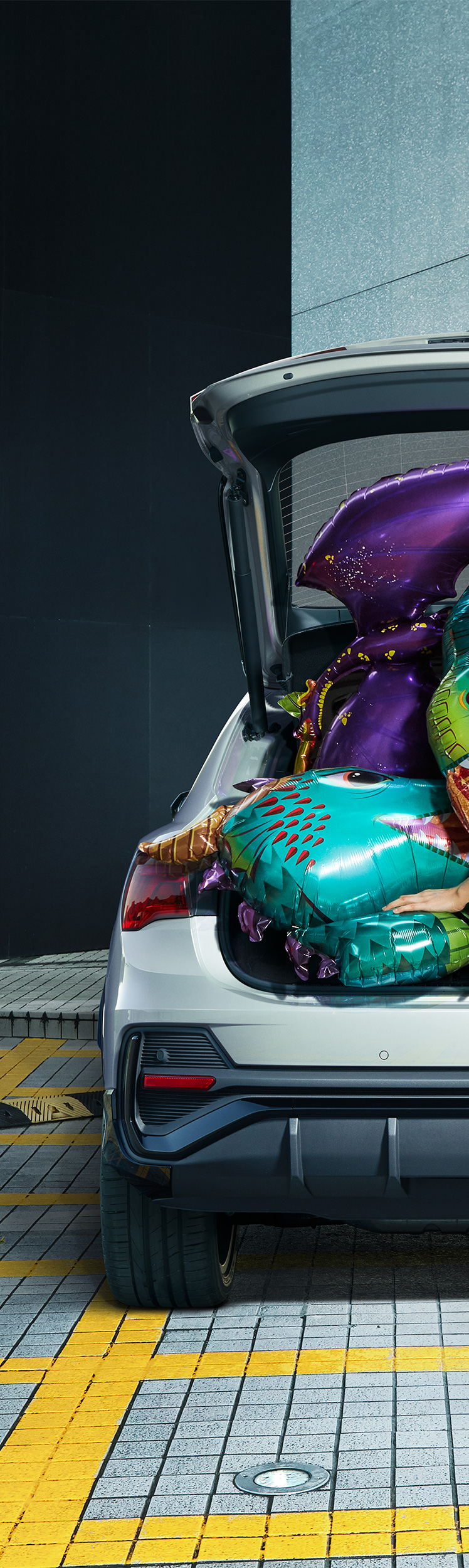 Audi Q3 Sportback rearview