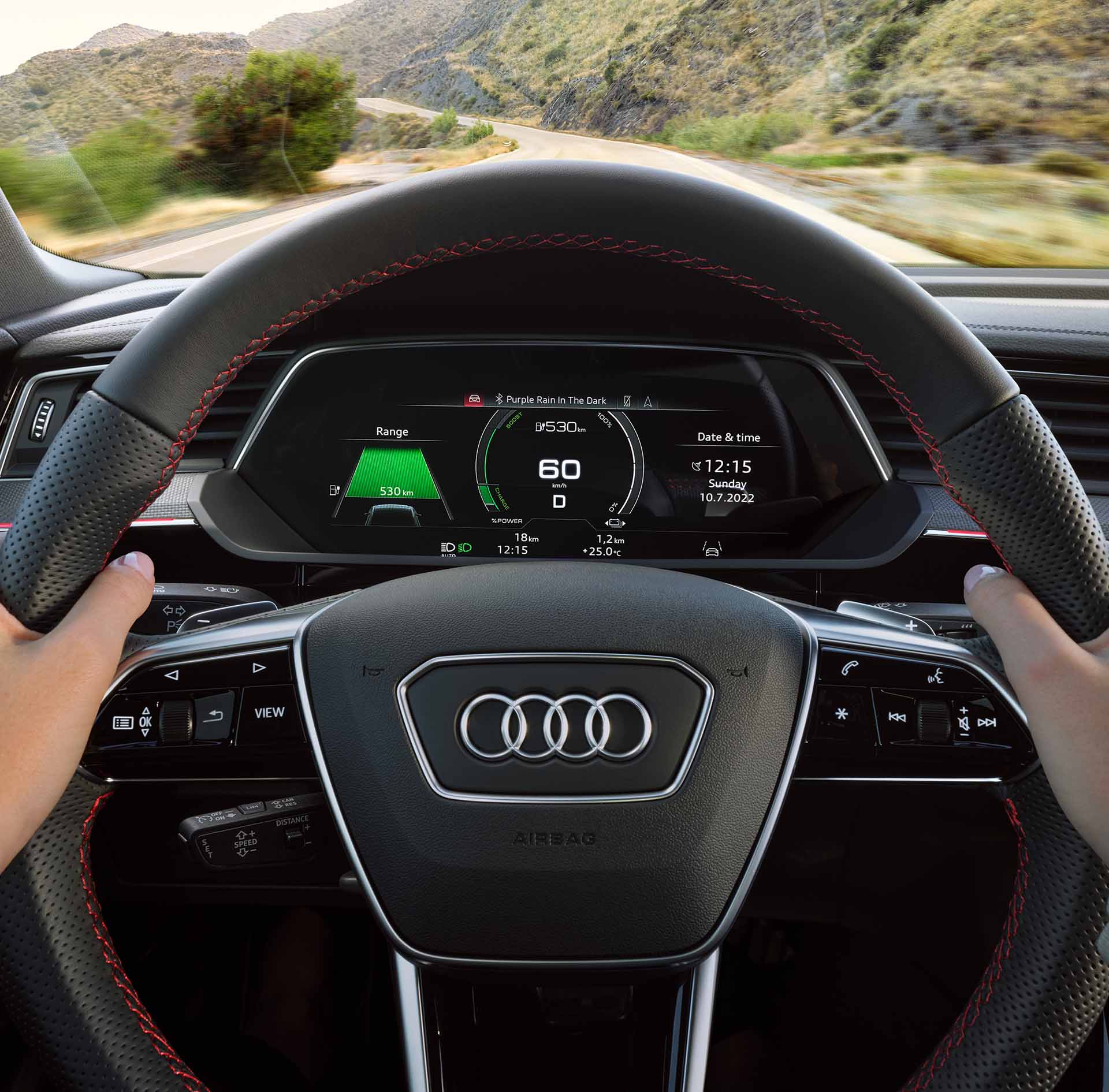 View virtual Cockpit Audi SQ8 Sportback e-tron